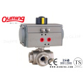 3 Way Thread Pneumatic Ball Valves